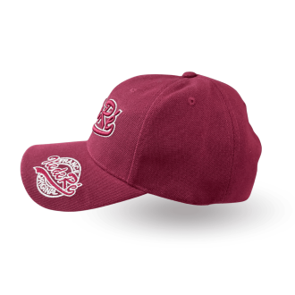 Casquette Rouge bordeaux IDR