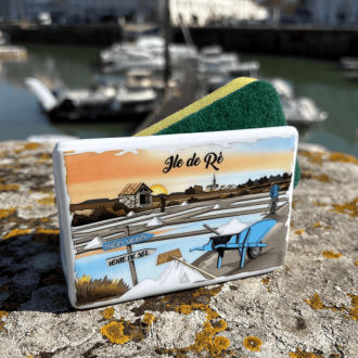 Marais Salants de l'Île de Ré sponge holder