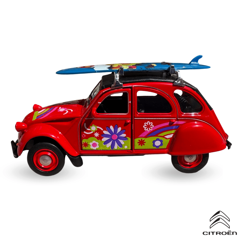 Citroën 2CV model car – Vintage red