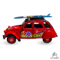Voiture miniature Citroën 2 CV - Vintage rouge
