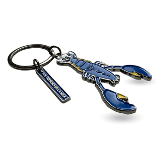 Blue Lobster Keyring - ‘Little Treasures of the Sea’ Nautical Bag Charm