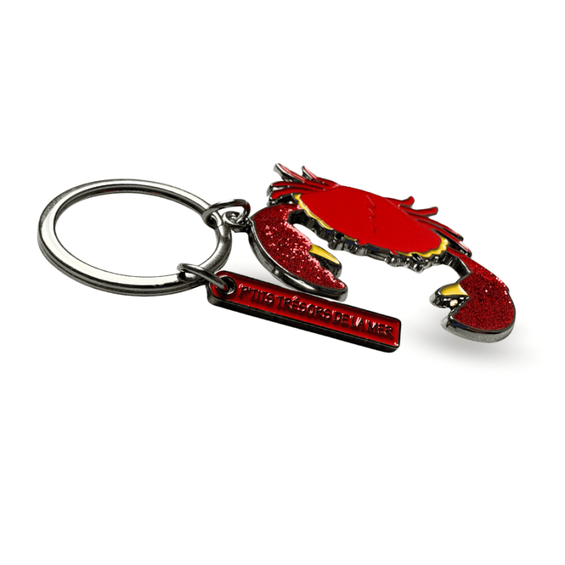 Porte clé Crabe rouge - P'tits trésors de la mer