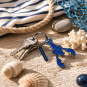 Blue Lobster Keyring - Little Treasures of the Sea