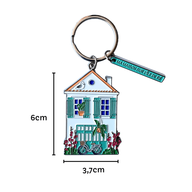 Île de Ré Keyring – Souvenir from the Île de Ré