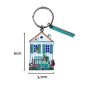 Porte clés Maison Île de Ré - Souvenir maison rétaise