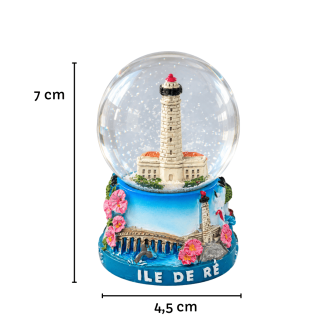 Boule à neige de l'Île de Ré – Le Phare des Baleines