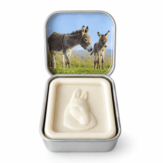 Boite à savon - Savon au lait d'ânesse 2%